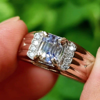 Unheated Bi Color Sapphire Ceylon yellow blue Body Glass nh ntd nte