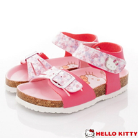 卡通-Hello Kitty2021春夏休閒涼鞋系列-821415粉(中小童段)