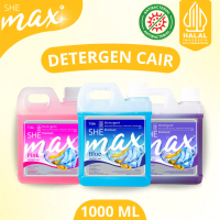 She Max Detergen Cair / Sabun Cuci Baju Cair 1 Liter