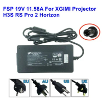 Genuine FSP 19V 11.58A 220W AC DC Adapter For XGIMI HKA220190A2-6B Projector H3S RS Pro 2 Horizon Power Supply Adaptor Charger