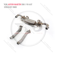 HMD Exhaust System Manifold Downpipe for Aston Martin DB11 V8 4.0T Auto Replacement Modification Electronic Valve