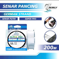 Aquasea Tali Pancing German Strand Super Pro 200M Senar Pancing Premium Kuat Anti Kusut & Tahan Lama