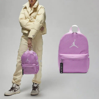 【NIKE 耐吉】後背包 Air Jordan 兒童款 女款 紫 小包 迷你 雙肩包 背包 後杯小包 包包(JD2313008TD-002)