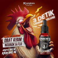 CHIDEX - Ampuh Obat Ngorok Ayam Aduan CRD Pilek Flu Radang Tenggorokan Segala Jenis Ayam Laga