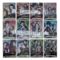 Anime Demon Slayer Kanroji Mitsuri Agatsuma Zenitsu Kochou Shinobu Cp Card Game Collection Rare Card Boys Birthday Present