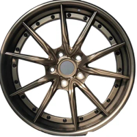 for FW2-018 16inch 18inch and 17 inch machine face professional manufacturer custom alloy rims forged SUV car wheels