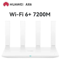 華為 AX6 AX7200 三頻 WIFI6 路由器 白色 PI (V189)