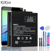 Phone Battery BM47 For Xiaomi Redmi 3 3S 3X 4X 3 pro Note 3 5 5A Pro Mi 5X BM46 BN31 BN45 Replacement Batteries