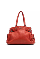 Prada 二手 Prada Vitello Daino 側袋托特包