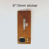 FPC NFC TAG Sticker Ntag213 chip anti-metal anti-temperature waterproof RFID tag sticker Passive 13.56MHz ISO14443A