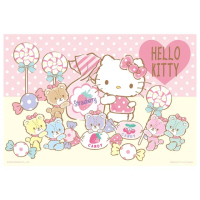 【HUNDRED PICTURES 百耘圖】Hello Kitty 水果糖吐司拼圖300片(三麗鷗)