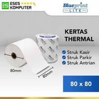Kertas Thermal Kertas Struk Kasir Tol Blueprint LITE 80x80mm | Thermal Paper 80mm