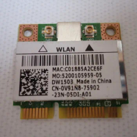 Wireless Adapter Card for Dell V91N8 DW1503 Inspiron N5010 N5040 N5050 802.11n Wireless Mini PCI-E Card