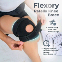 Flexory Knee Brace Support with Patella Gel Pads for Maximum Knee Pain Support - PATELLA KNEE BRACE,