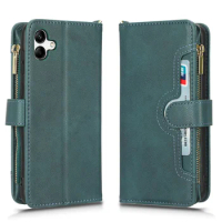 For Samsung Galaxy A04 crossbody zipper Leather Card Insert Case for GalaxyA04 A04 Phone Case