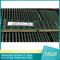 1 Pcs For SK Hynix RAM 16G 16GB HMA42GR7AFR4N-TF 2RX4 PC4-2133P DDR4 2133 ECC REG Server Memory