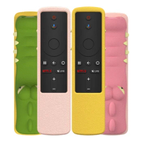 Remote Case for Xiaomi Mi Box S 4X Mi TV Stick Bluetooth Voice Remote Cover Silicone Shockproof Skin-Friendly Protector