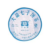 【茶韻】普洱茶2007年大益茶廠7432-701 357g生茶*1 茶葉禮盒(附茶樣10g.收藏盒x1.可提袋)