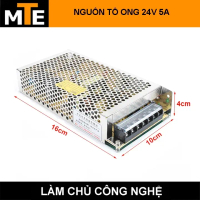 Nguồn tổ ong, nguồn led 24V 5A S-120-24