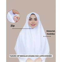 KOSHIBO-Ada-Zip-Sekolah Dua Lapis Koshibo Premium--By Anak Clothing Pelajar