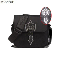 ♕♕♕ ZQH Trapstar Street กระเป๋าสะพายไหล่ ผ้าออกซ์ฟอร์ด กันน้ํา คุณภาพสูง สไตล์ฮิปฮอป เหมาะกับการพกพา