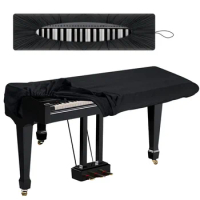 Piano Keyboard Dust Cover Electronic Piano Dust Protection Cover Household Convenient and Stretchable Keyboard Cover