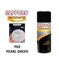 Saporo Sapporo Ultimate P02 Pearl Green 400ml Lembayung Putih Hijau P 02 Cat Semprot Spray Paint Mot