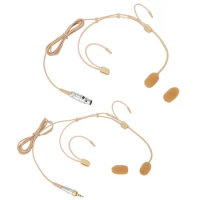 Cardioid Earhook Headworn Headset Microphone Ear Hook For Locked Microphone For Shure Wireless Accessory