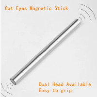 Nail Art Double Head Strong Magnetic Stick 3D Line Strip Effect Cat Eyes Magnetic Board UV Gel Polish Varnish Magic Nail Tools