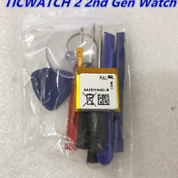 Battery for TICWATCH 2 2nd Gen &amp;E &amp;S Watch New Li-Po Polymer Rechargeable Accumulator Pack Replacement 3.8V +Track Code