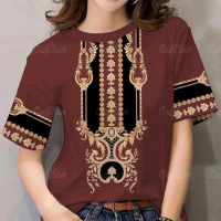 ASEAN Loose Plus Size Vintage T-Shirt For Women, Comfortable and Breathable, Release Date: 2025 XXS-