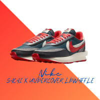 【NIKE 耐吉】休閒鞋 Sacai X Undercover Nike LDWaffle 黑紅 男鞋 女鞋DJ4877-300