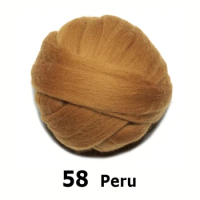 handmade Wool Felt for felting 50g Peru Perfect in Needle Felt 58#