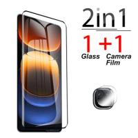 2in1 20D 3D Curved screen protector For vivo iQOO 12 Pro 2023 Tempered Glass iQOO 12Pro IQOO12 Camera Lens Protective Glass