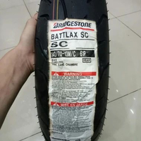 BAN LUAR BATTLAX BRIDGESTONE SC UKURAN 140/70-13 NMAX
