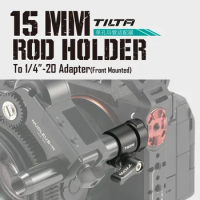 TILTA Single Rod Holder Rod Adapter 15mm rail clamp TA-15RH-1420F-B Front Mounted rod adapter