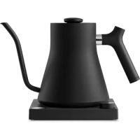 Fellow Stagg EKG Electric Gooseneck Kettle - Pour-Over Coffee and Tea Kettle - Stainless Steel Kettle Water Boiler