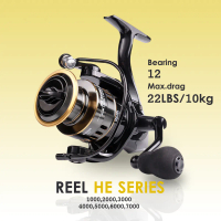 10kg Reel Pancing HE500-7000/ Reel Pancing Murah Kuat Power Handle