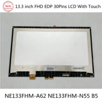 13.3 inch FHD 1920*1080 NE133FHM-A62 NE133FHM-N55 B5 For Samsung Galaxy Book Flex LCD Display Touch Screen Assembly