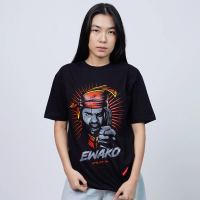 Kaos Makassar Bajiki Ewako Sultan Hasanuddin Lengan Pendek 100% Katun