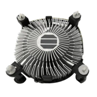 1PCS CPU Cooling Fan Radiator Heatsink CPU Cooler Hydraulic Bearing 2400 RPM for Intel LGA 775 1150 1155 1156