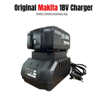 Makita model original charger 18V electric drill electric wrench Angle grinder electric tool battery charger with US/EU plug