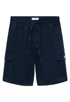 MANGO KIDS Teen Cargo Pockets Linen Bermuda Shorts