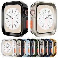 TPU Cases for Apple Watch Ultra 2 Case 49mm 45mm 41mm 44mm 40mm Bumper Frame Shell Protector iWatch Series 9 8 7 6 5 4 SE Cover
