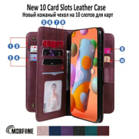 Pixel 9 6 Pro Retro Leather Case 10 Card Slots Wallet Book Flip Cover For Google Pixel 9 Pixel9 4a Pixel4A 6 5 XL Phone Bags
