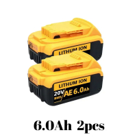 Brand new DCB2006.0Ah 8.0Ah/12.0Ah For DeWalt 20V Battery Compatible With For Dewalt 18V/20V Tools B
