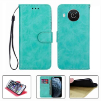 For Nokia X20 X10 6.67" 2021 NokiaX10 NokiaX20 Wallet Case High Quality Flip Leather Phone Shell Protective Cover Funda