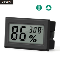 Mini Digital Indoor Wireless Thermometer Hygrometer Humidity Meter -50~70℃ Temperature Sensor Moisture Tester Hygrometer Gauge