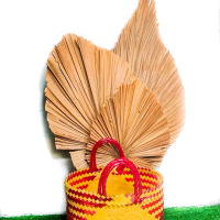 tas anyaman plastik kaca sedang untuk hampers tahlilan