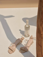 รองเท้าส้นสูงสายคาดย่นพันข้อ Moana รุ่น BM37-SAND สี Sand